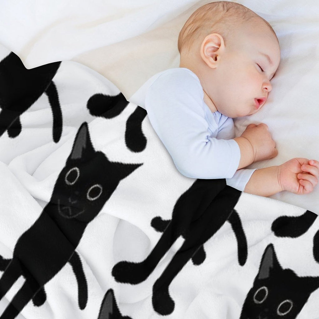 Big Foot Baby Jinx Travel-friendly Throw Blanket