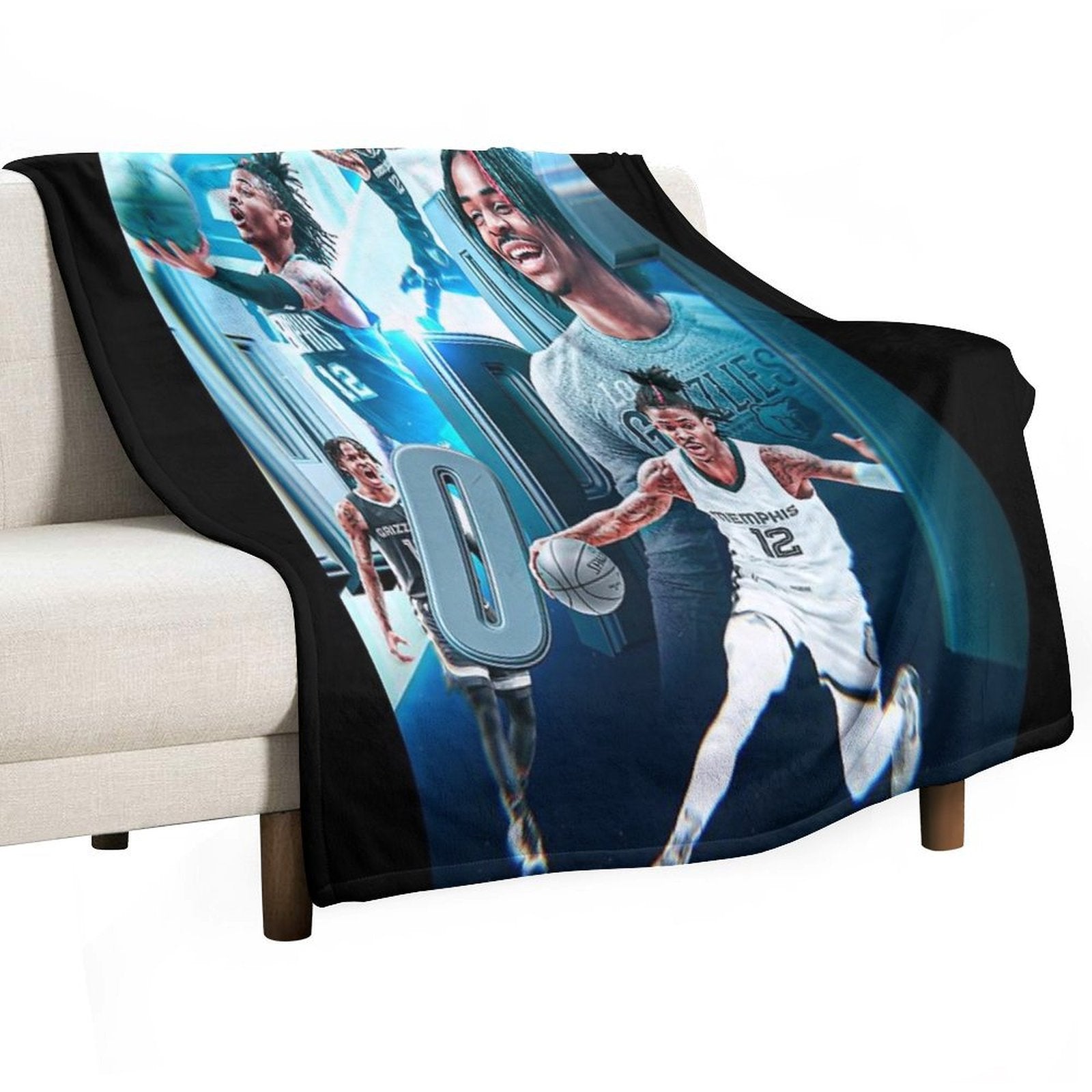 Ja Morant 12 Young Star Quick-dry Throw Blanket