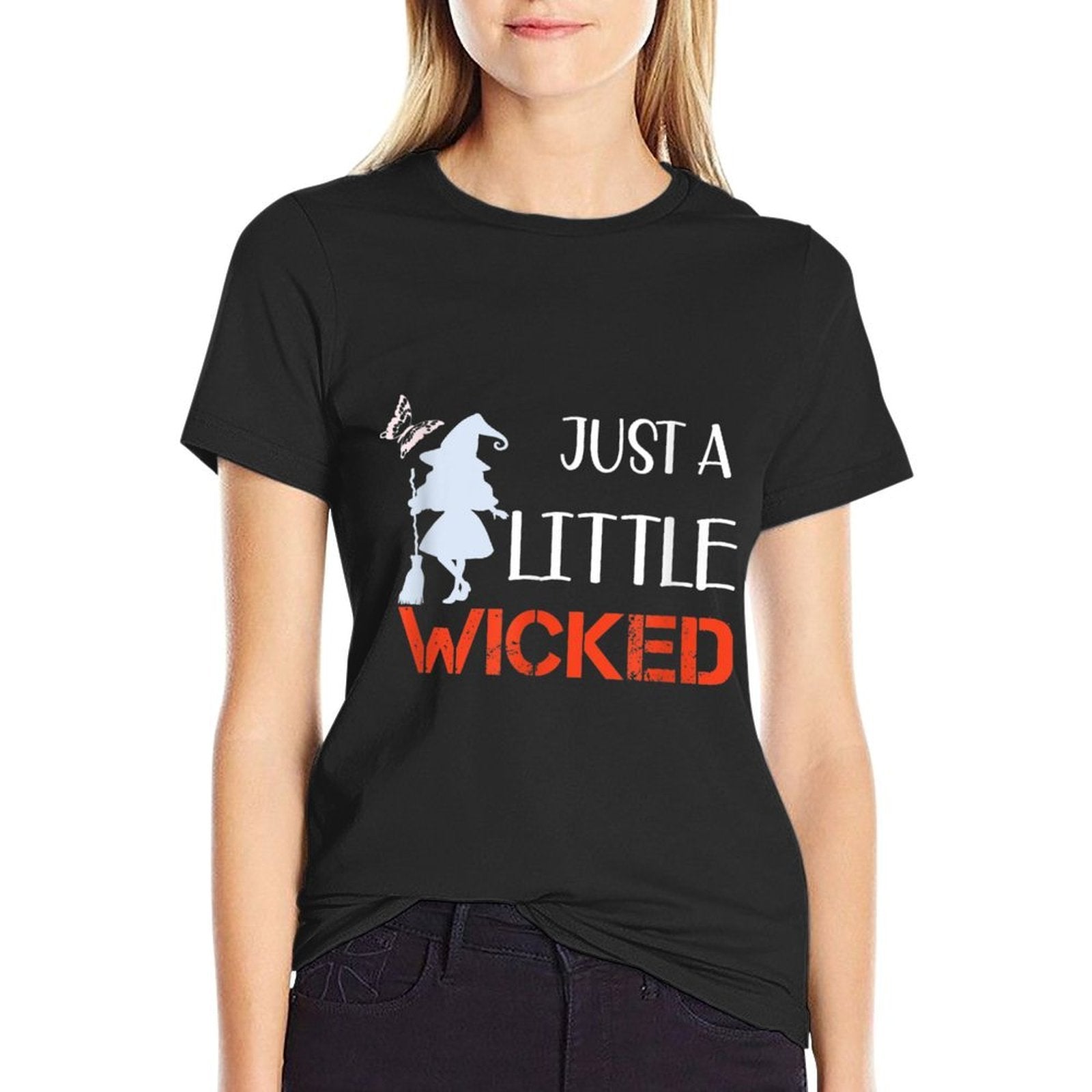 Just A Little Wicked  Trendy Pattern T-Shirt