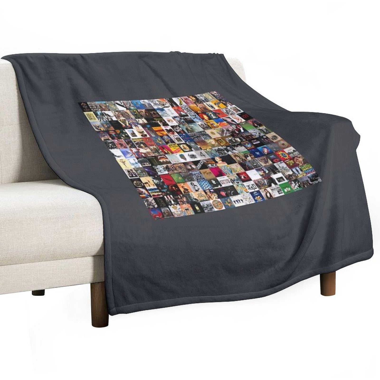 Greatest Rock Albums of All Time Tapestry Premium Throw Blanket