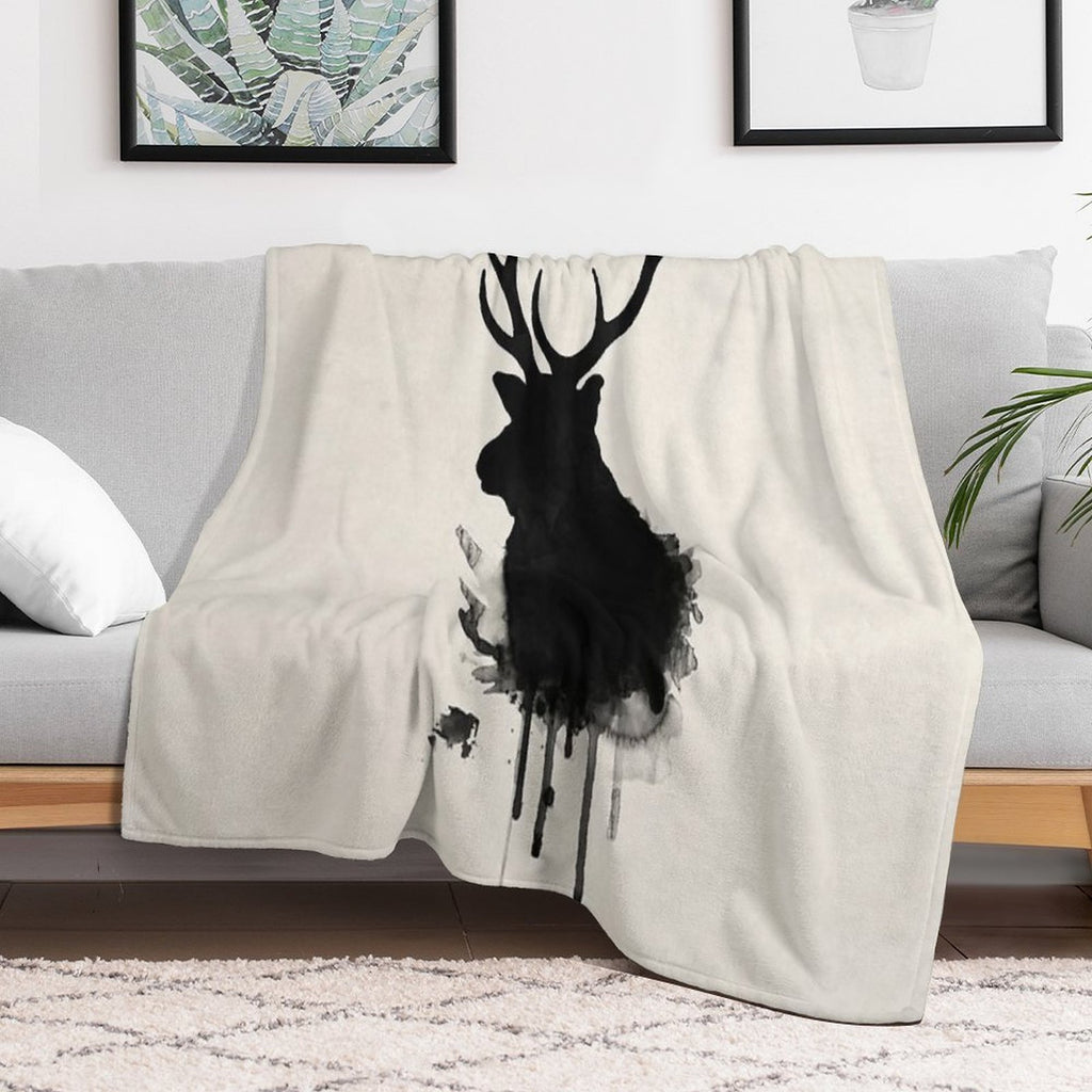 Elk Lightweight Throw Blanket