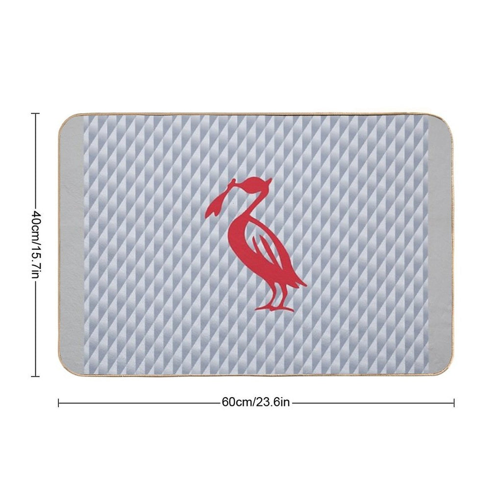 Retro Liverpool  Absorbent Bath Mat
