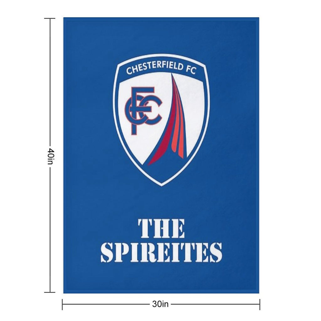 CHESTERFIELD FC Sustainable Throw Blanket