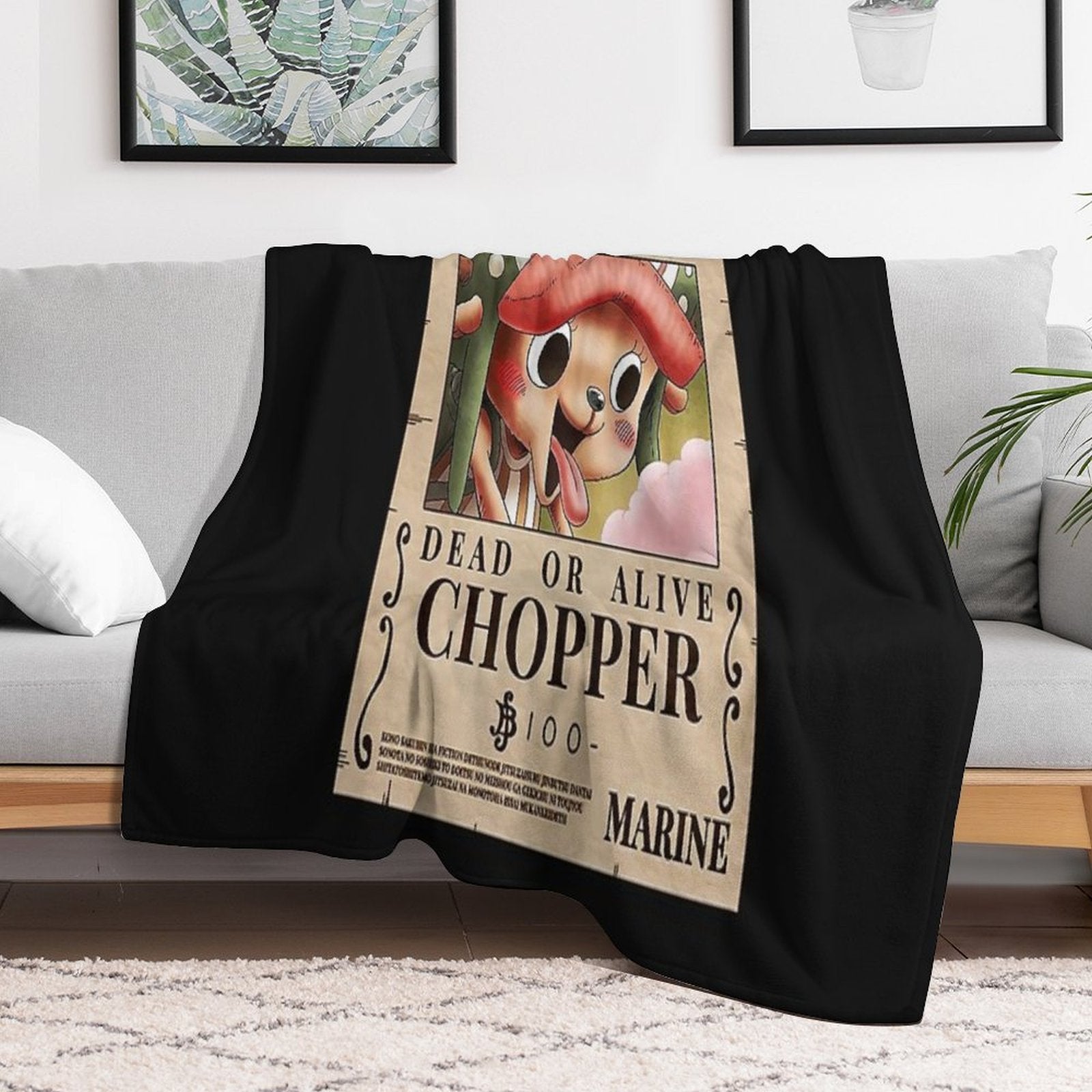 Chopper One PieceShirtChopper Quick-dry Throw Blanket
