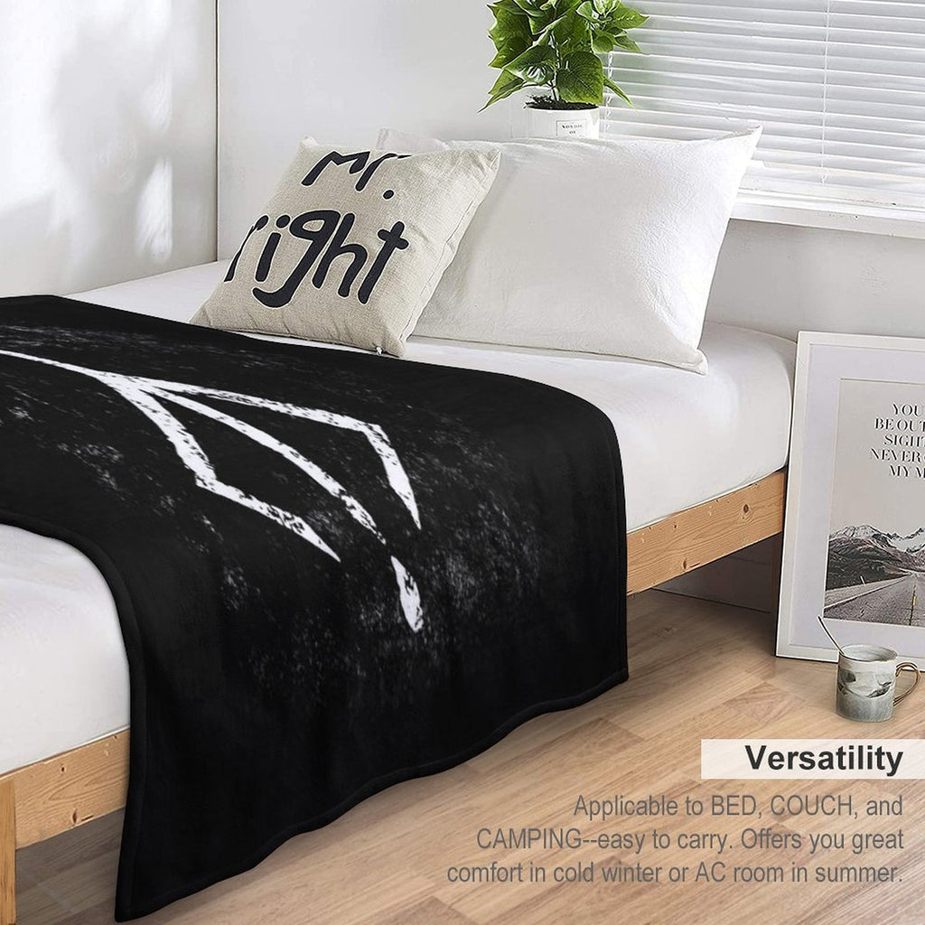 Bloodborne Game Hunters Mark -new Sustainable Throw Blanket