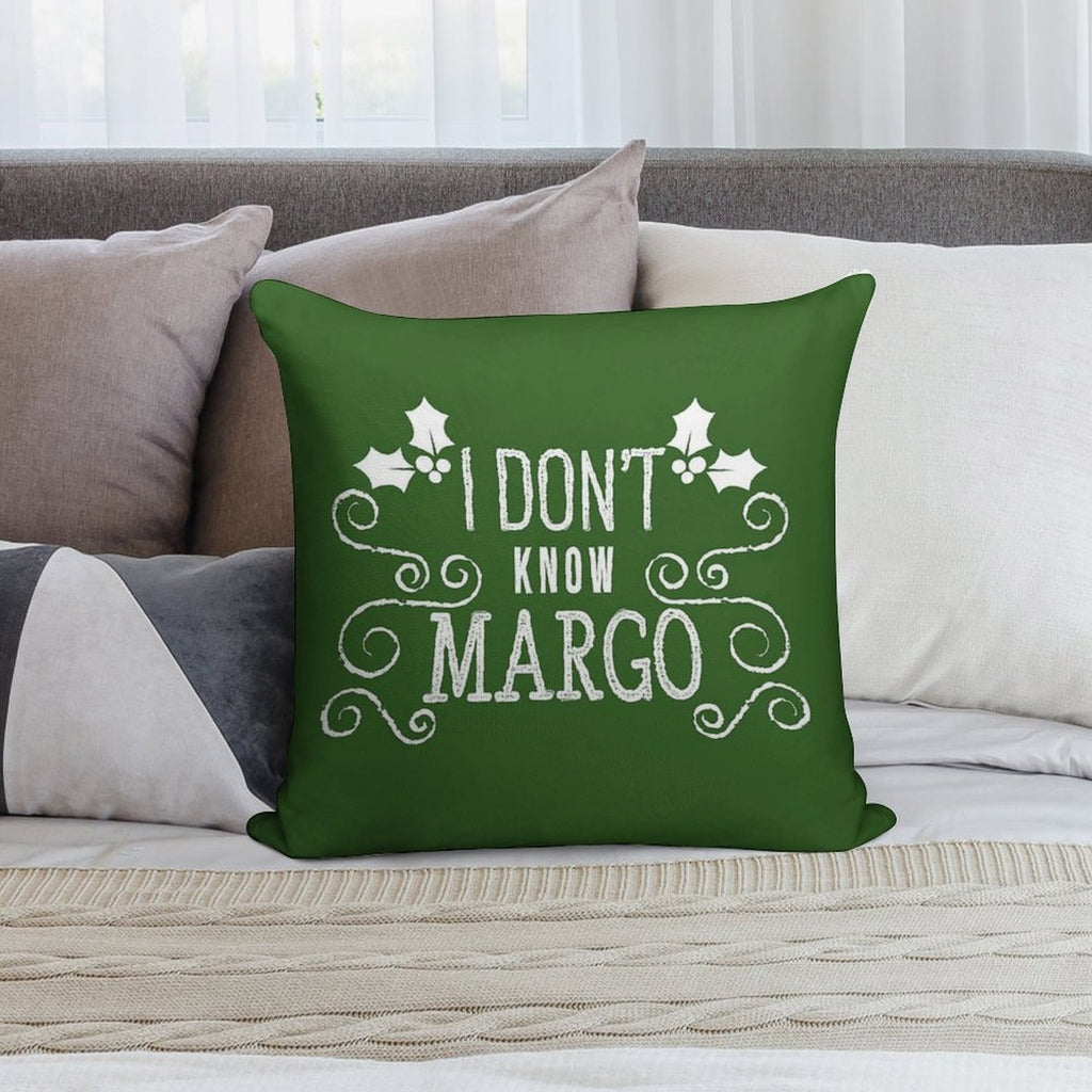 Christmas Vacation Todd And Margo Quote by Kelly Design Company Soft Bedroom Essential Throw Pillow