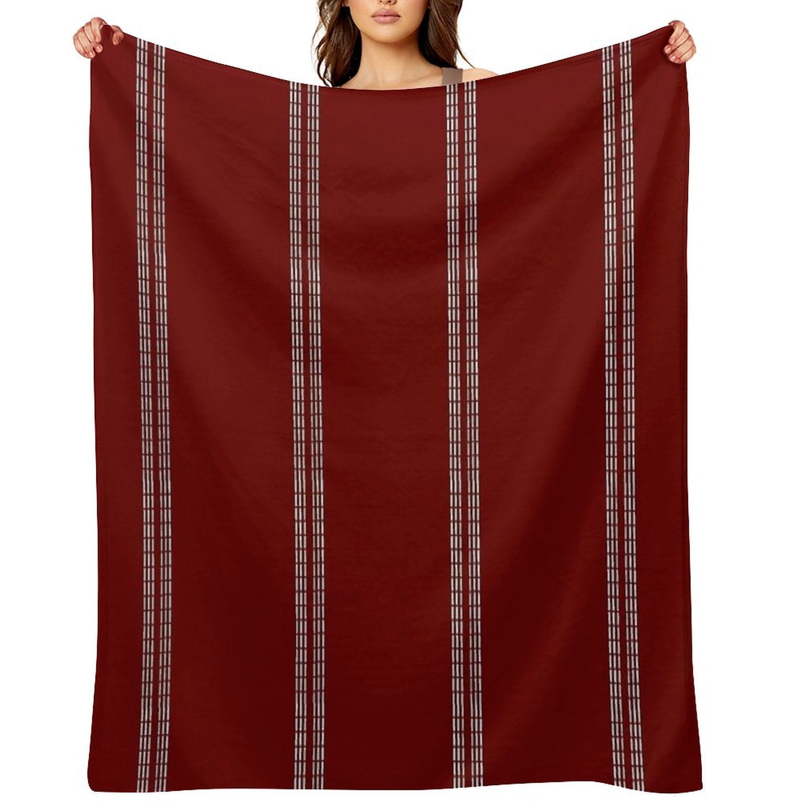 RED BALL CRICKET Compact Throw Blanket