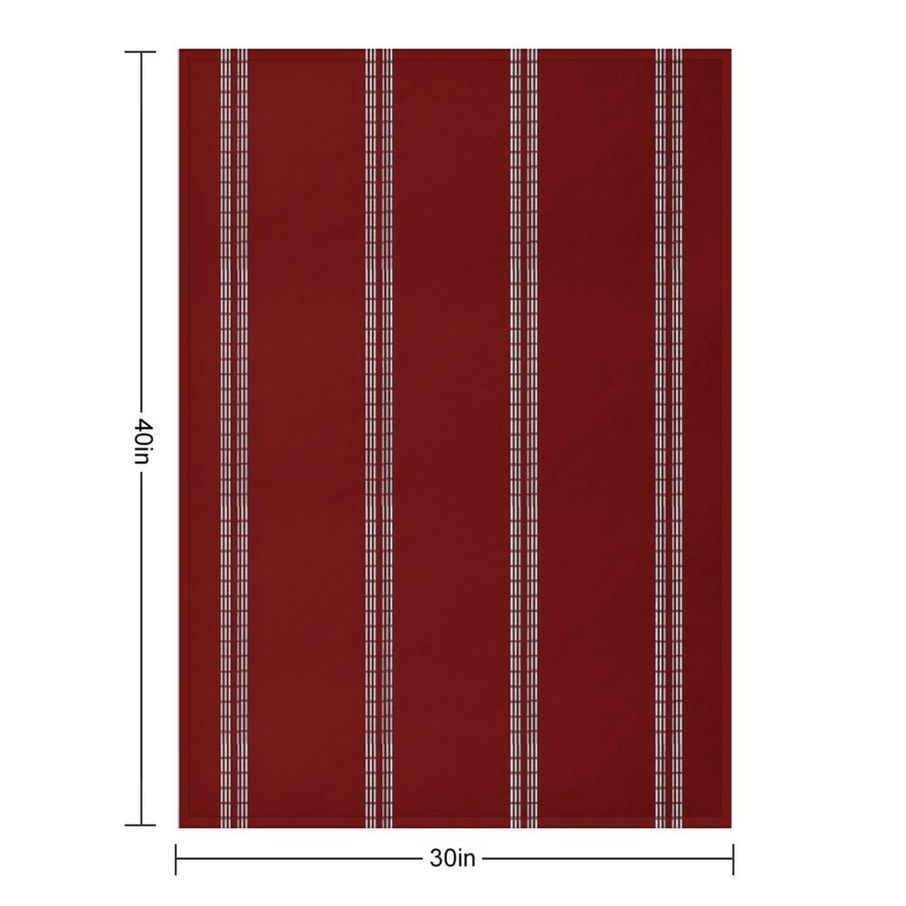 RED BALL CRICKET Compact Throw Blanket