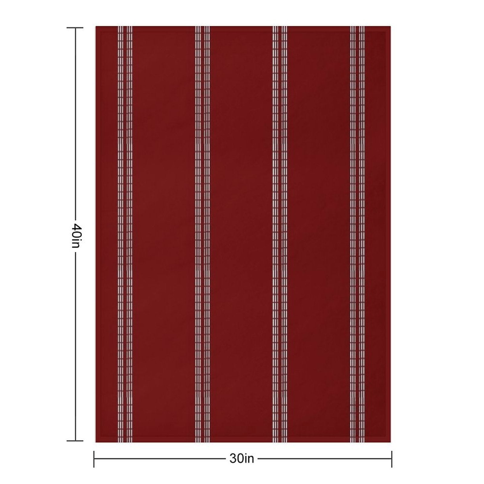 RED BALL CRICKET Compact Throw Blanket