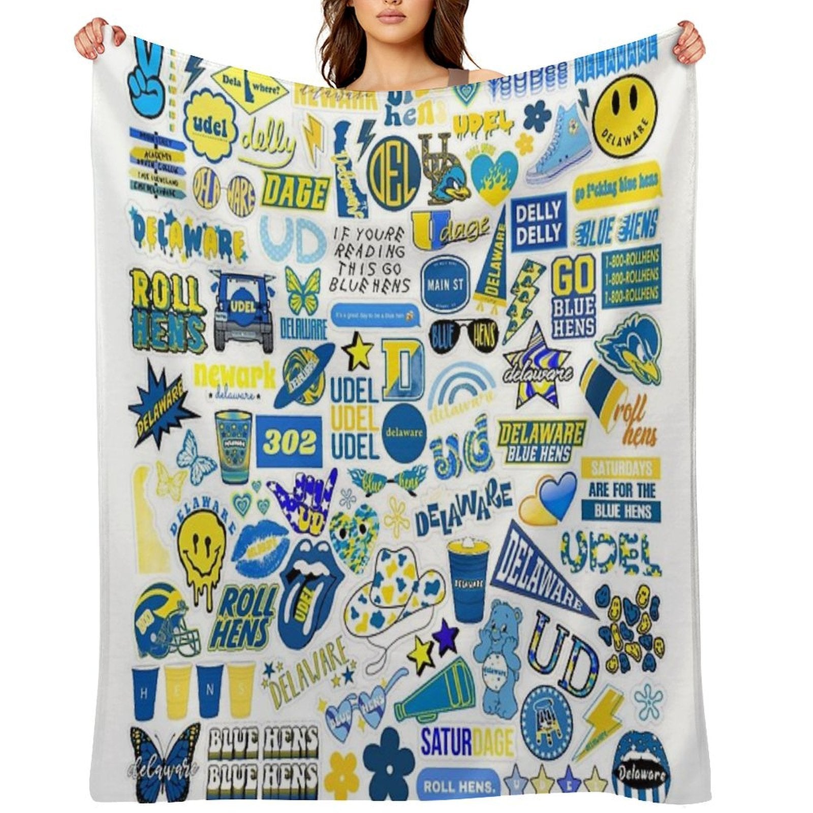 Delaware Durable Throw Blanket