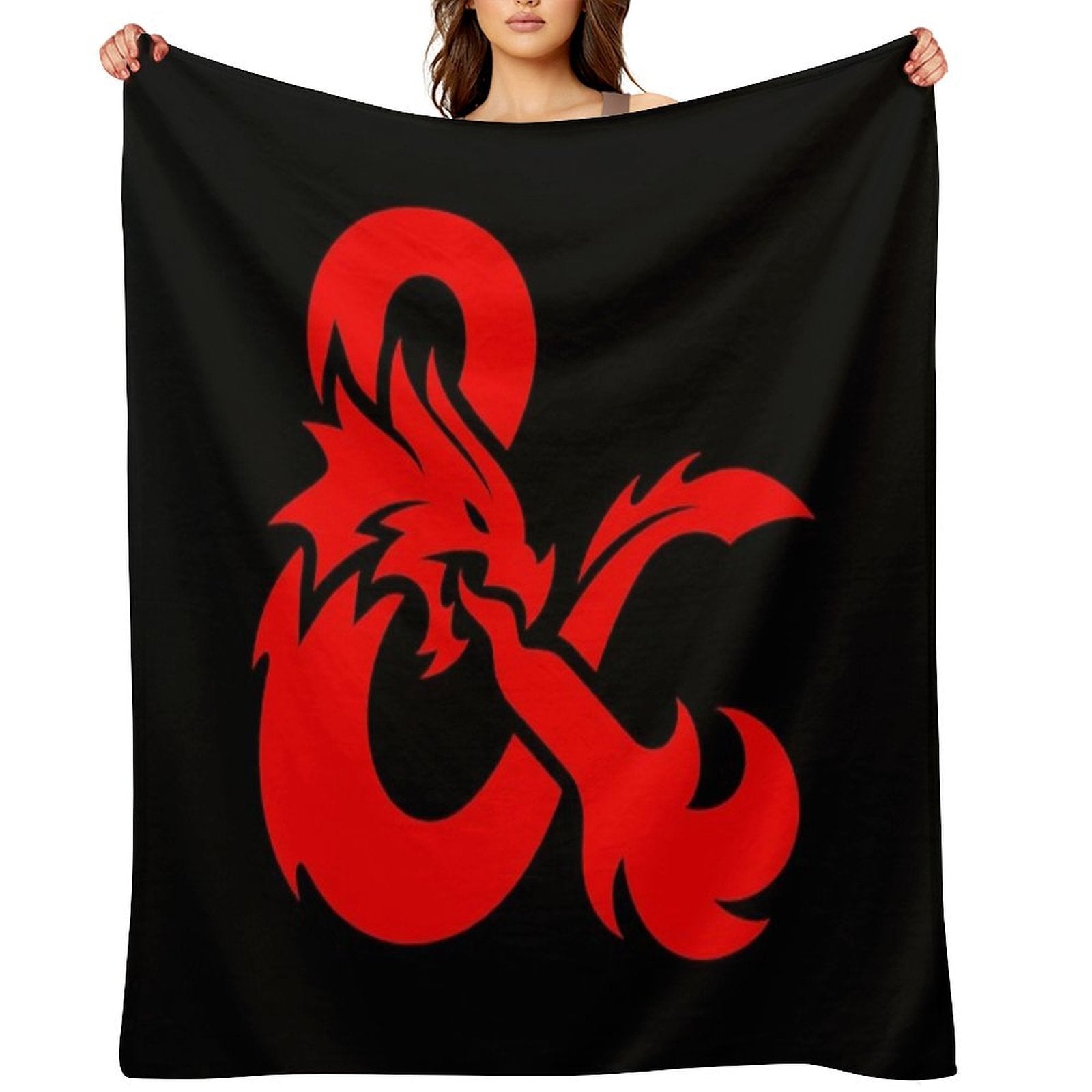 Dungeons & Dragons Logo Premium Throw Blanket