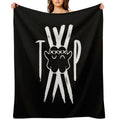 Twin Paranormal Merch Ghost Gang Quick-dry Throw Blanket