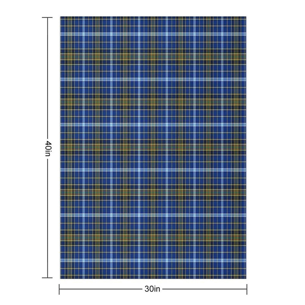 Clan Knox Tartan Velvety-soft Throw Blanket