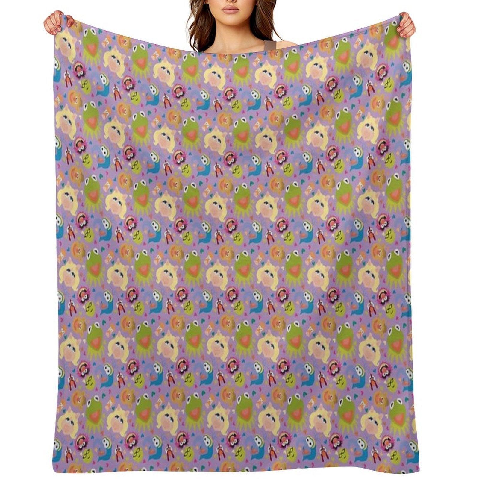 Muppetmania Shrink-resistant Throw Blanket