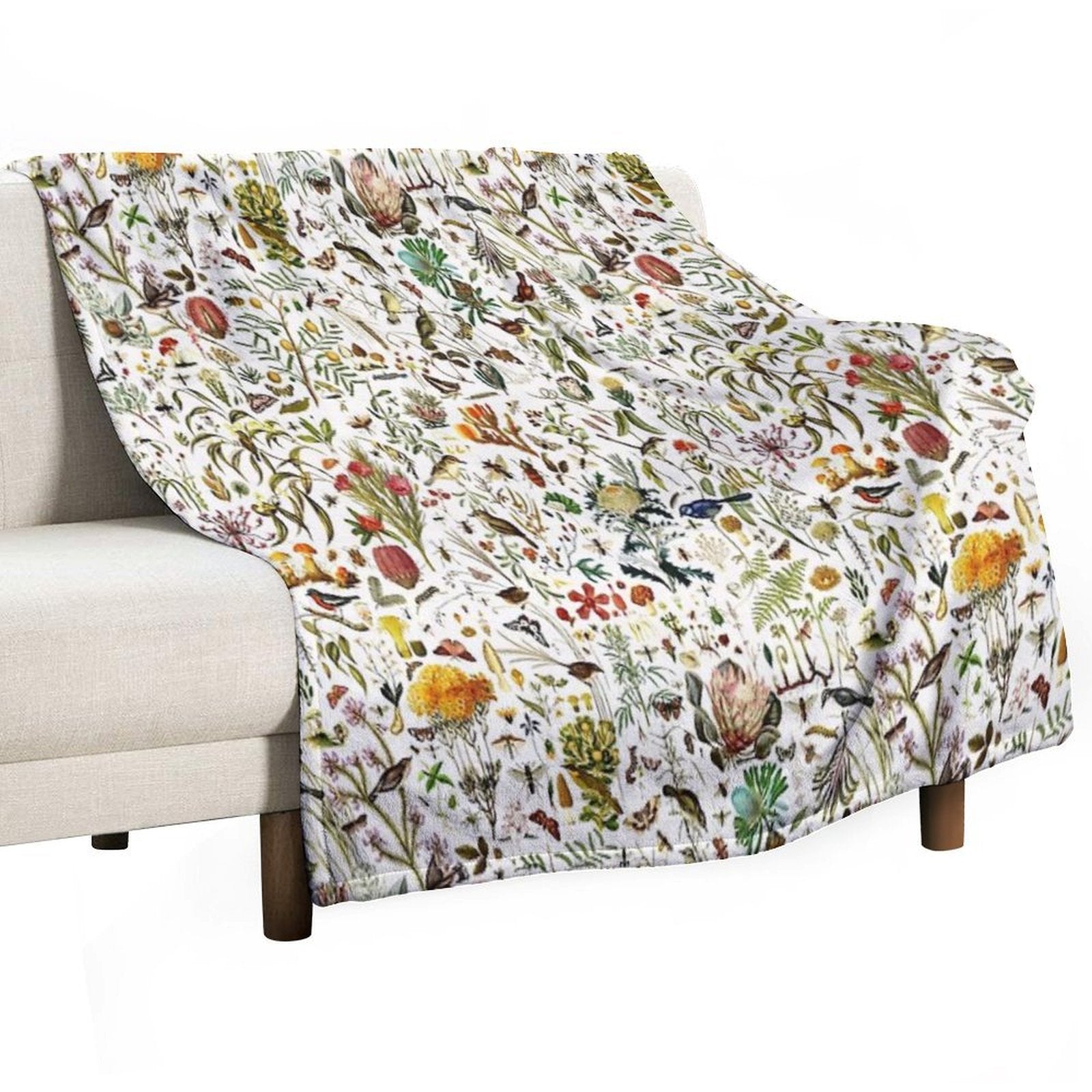 Biology Australia. Plush Throw Blanket