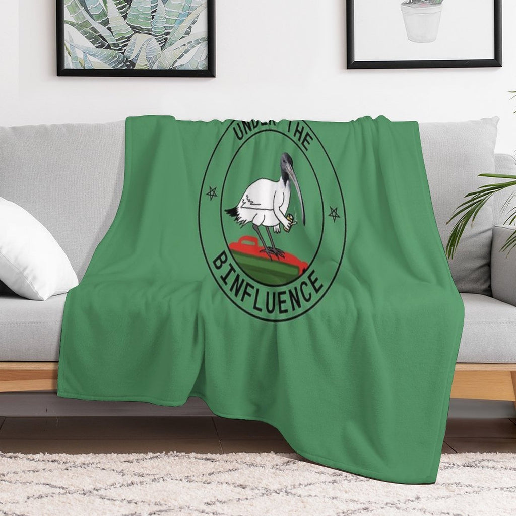 Under The Binfluence Eco-conscious Throw Blanket