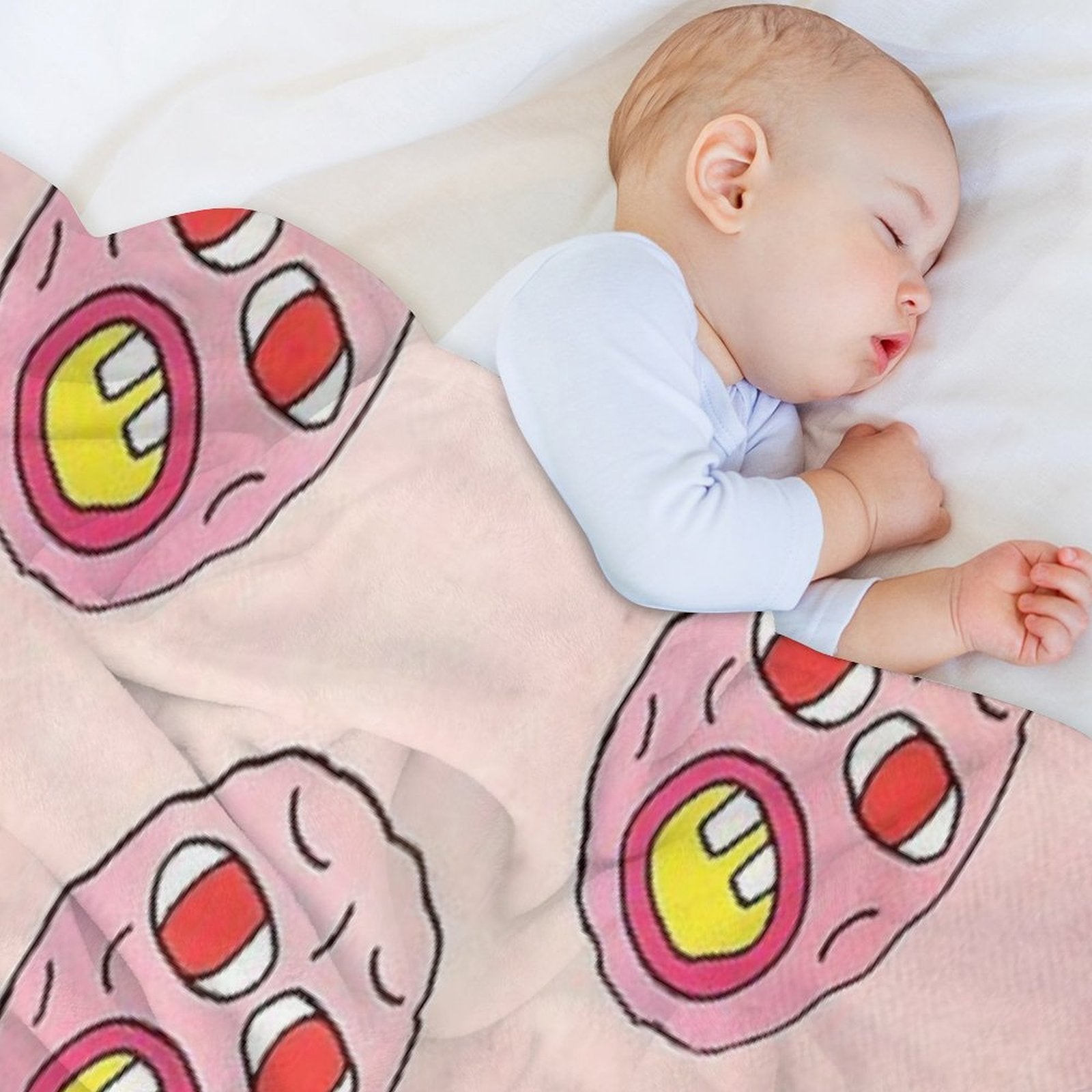 Collage Tyler Cherry Plush Throw Blanket