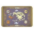 Avatar Map Colored  Easy To Clean Bath Mat