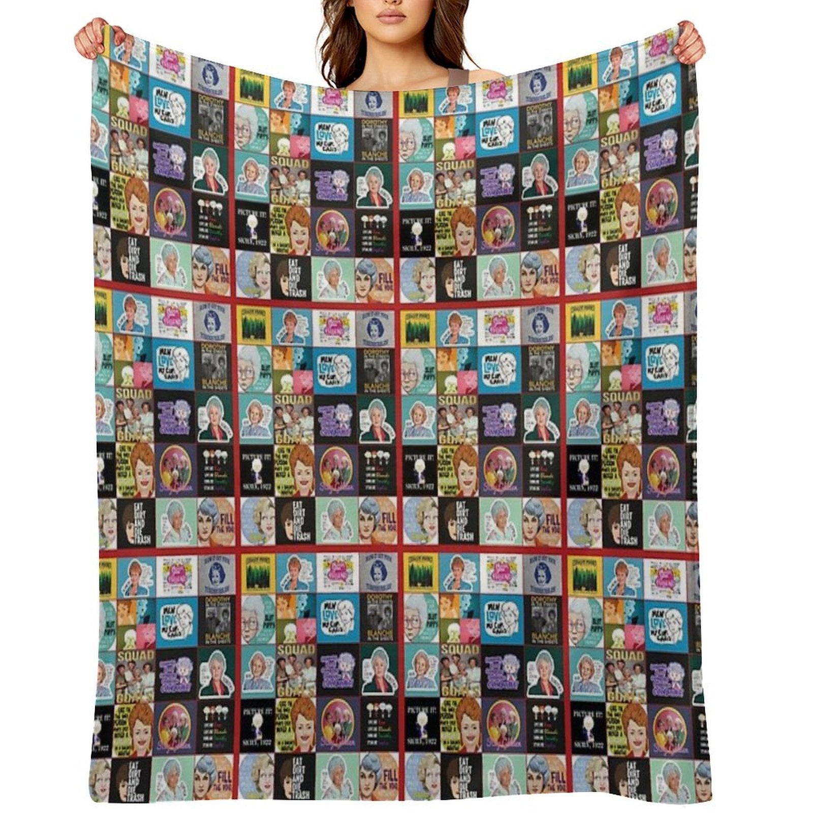 The Golden Girls, American TV Sitcom Velvety-soft Throw Blanket