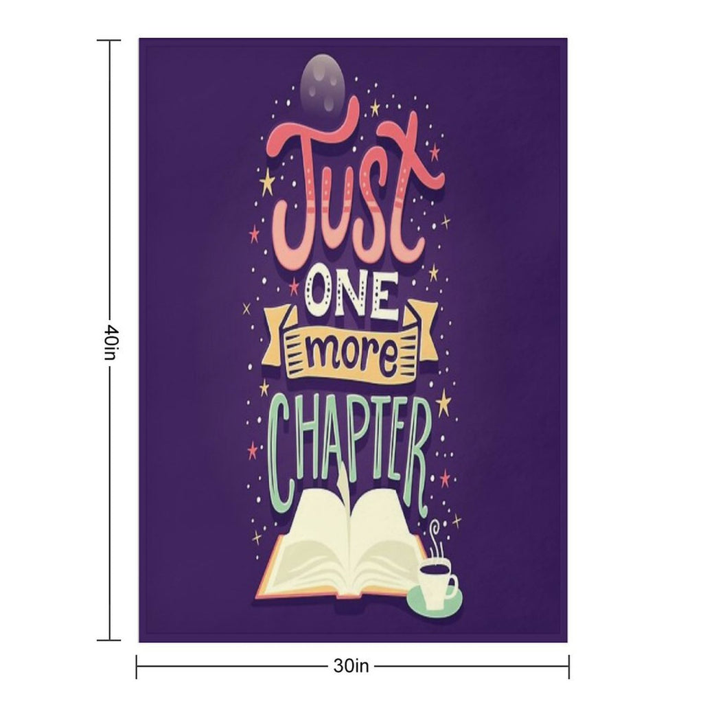 One More Chapter Compact Throw Blanket