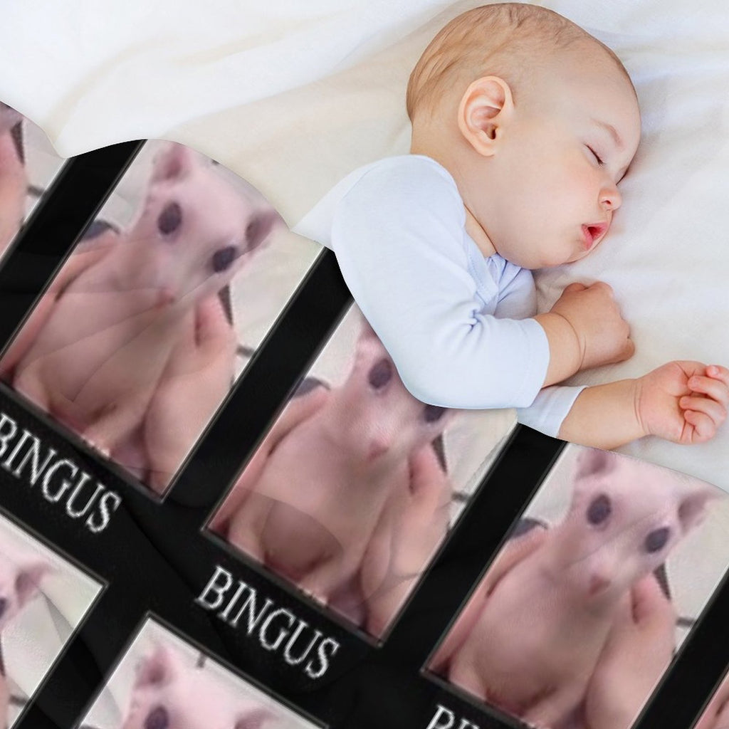 BINGUS Velvety-soft Throw Blanket
