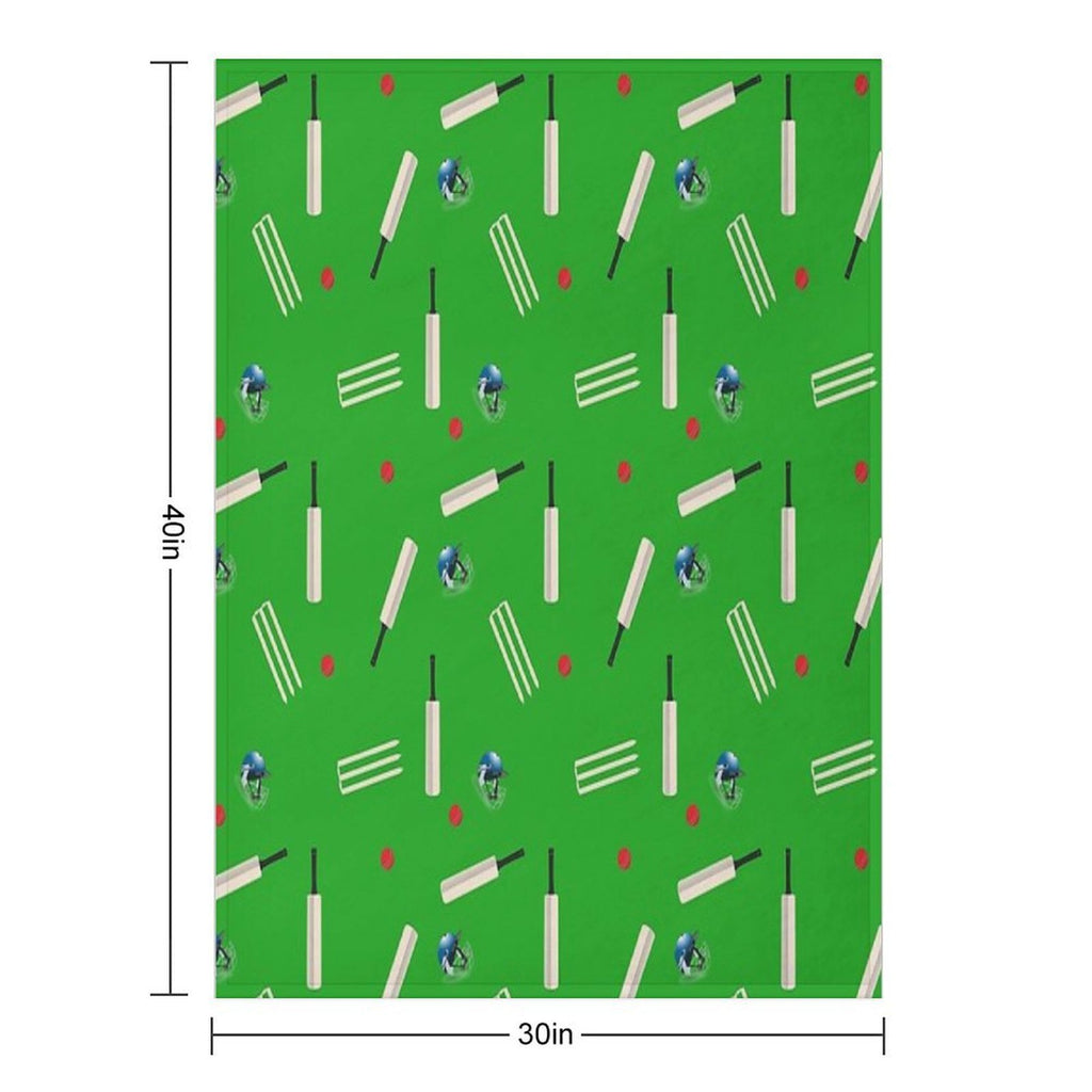 Cricket Pattern Wrinkle-free Throw Blanket