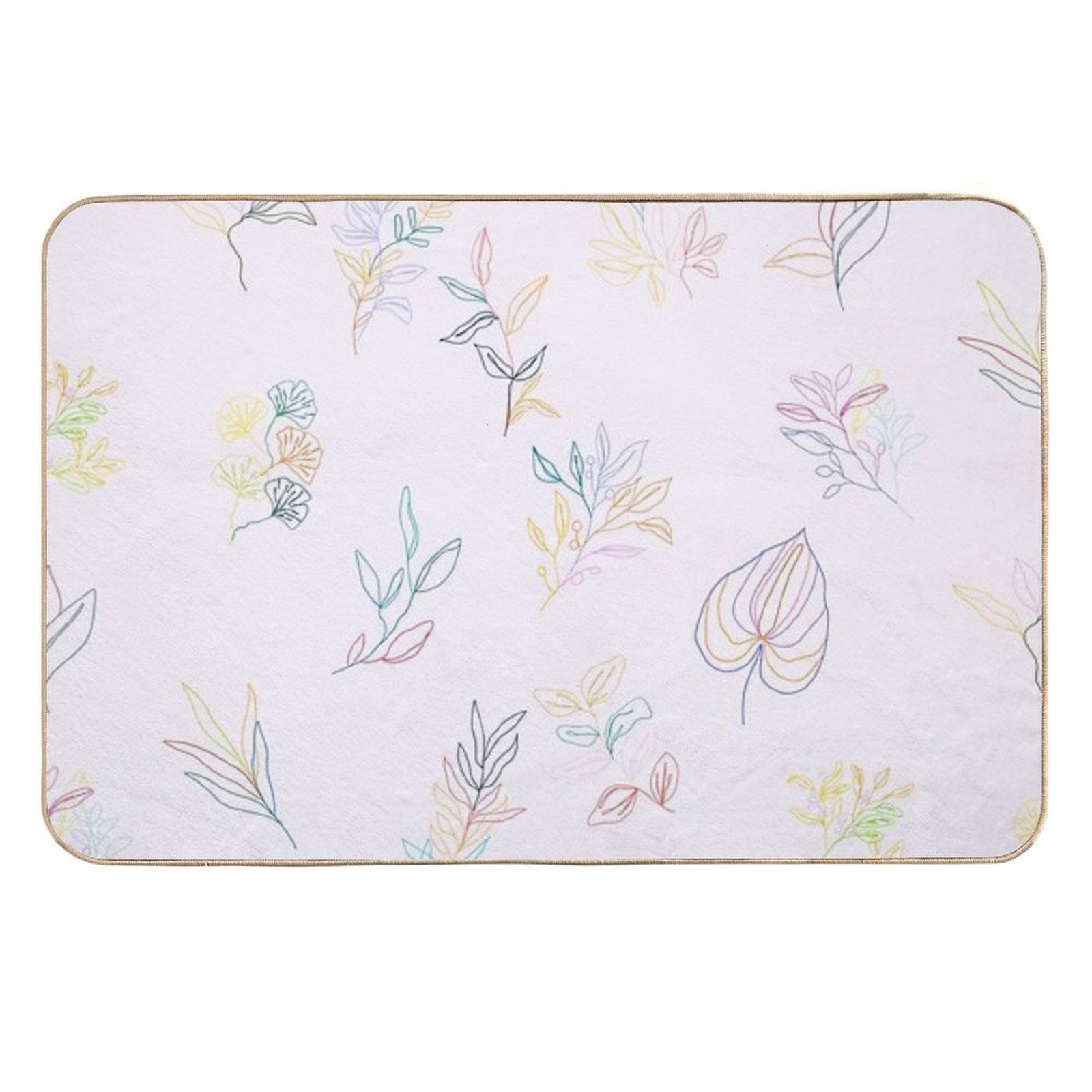 Blushing Botanicals  Dirt-Trapping Bath Mat