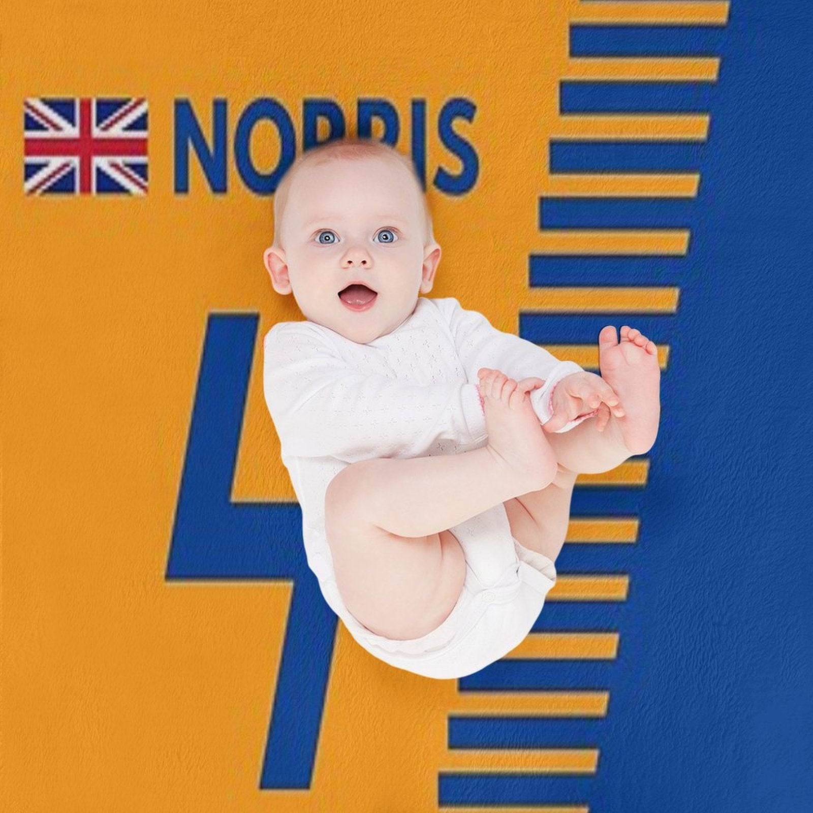 F1 2020 - #4 Norris Comfort Throw Blanket