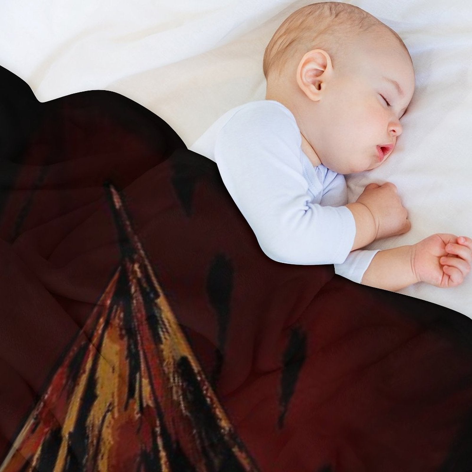 Pyramid Head Eco-conscious Throw Blanket