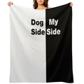 Dog Side My Side Durable Throw Blanket