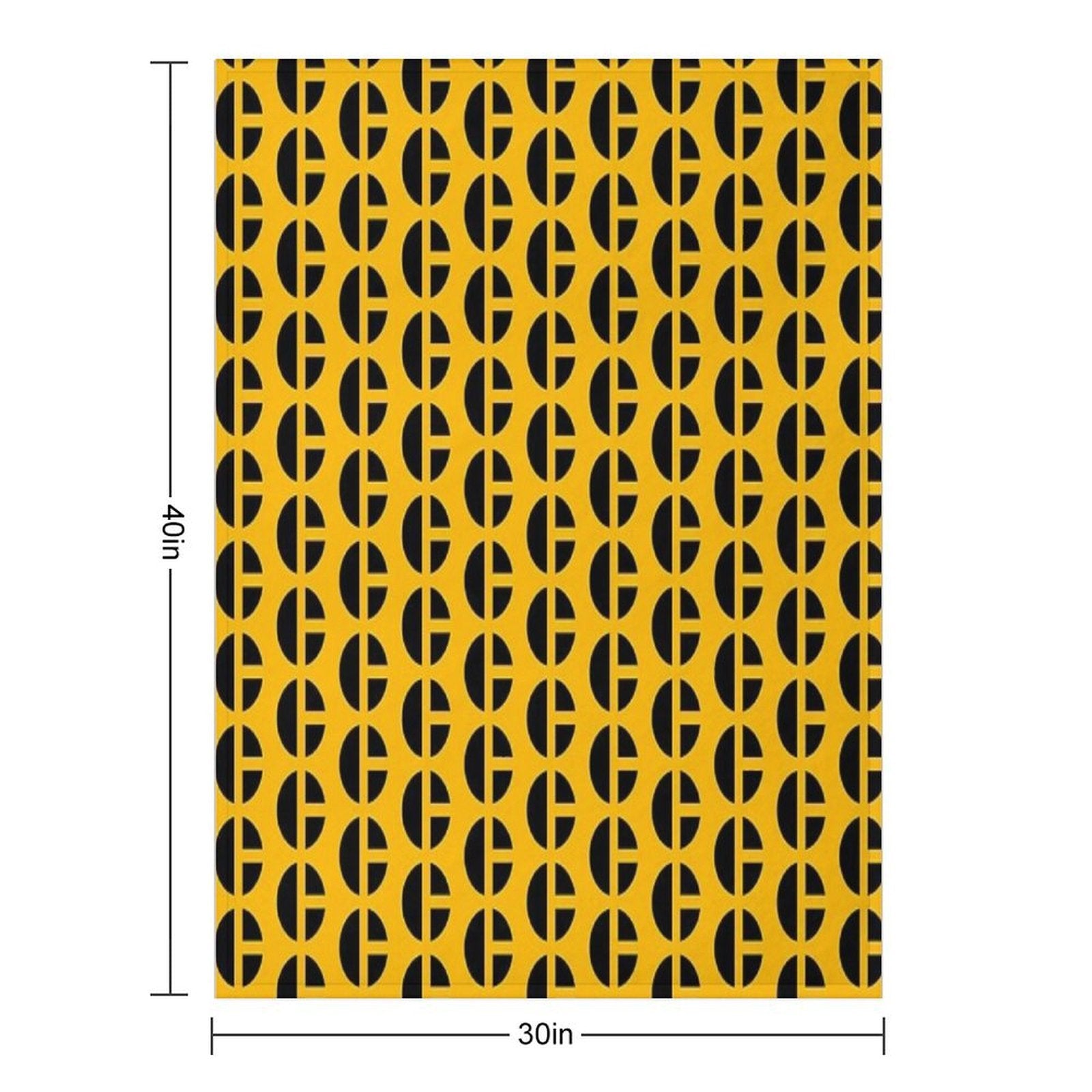 Caterpillar Logo - C Quick-dry Throw Blanket