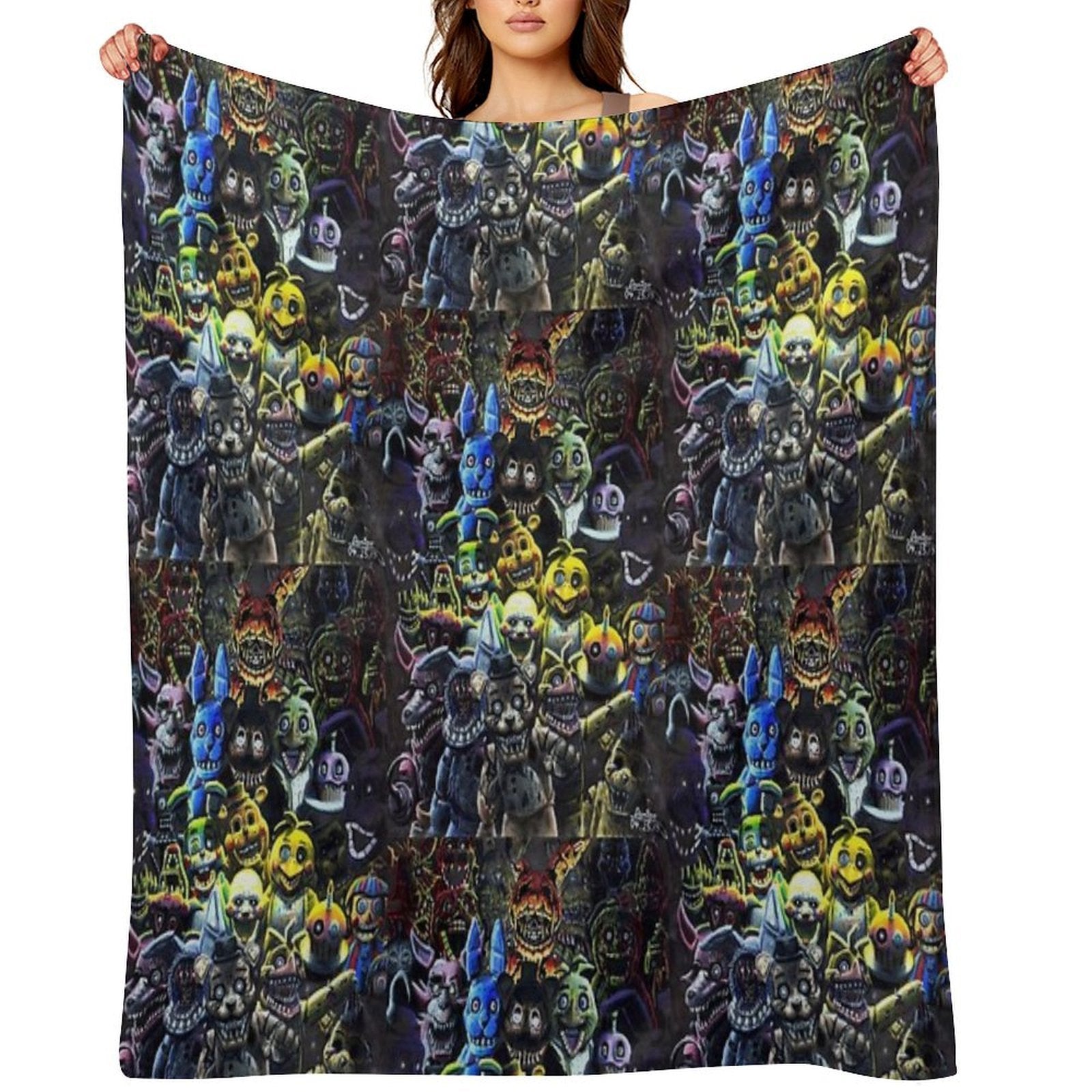 FNAF - The Night Shift Compact Throw Blanket