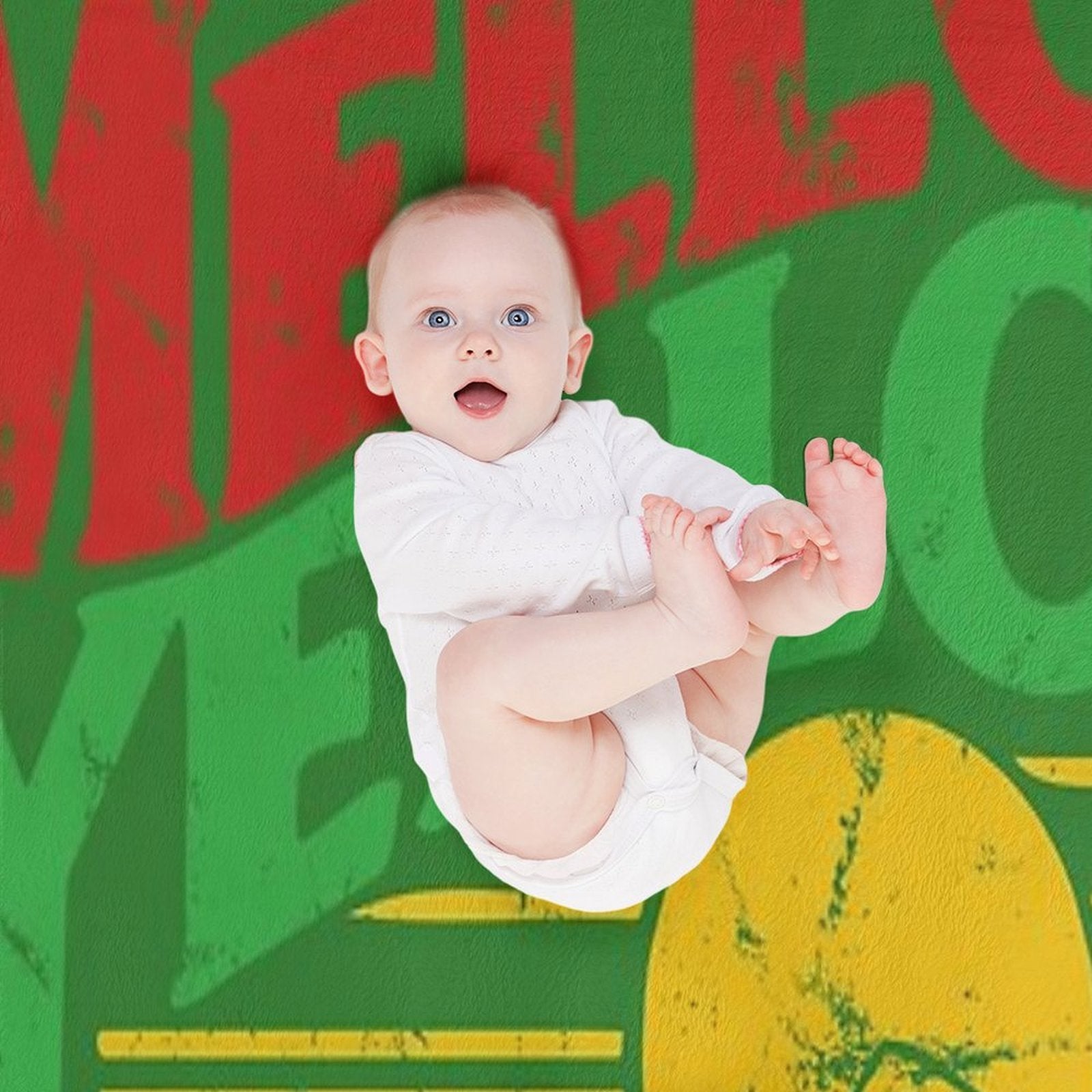 Enjoy Mello Yello (vintage) Quick-dry Throw Blanket