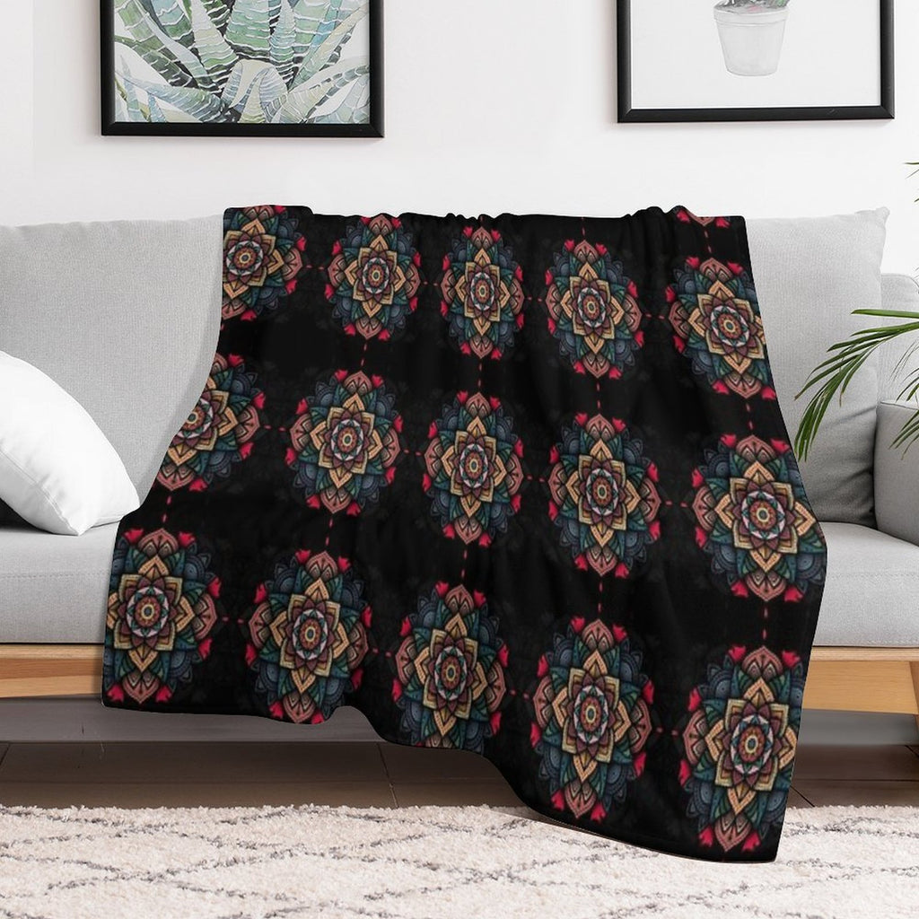 Colorful Style Gift-ready Throw Blanket