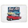 Three Bel Airs Durable Bath Mat