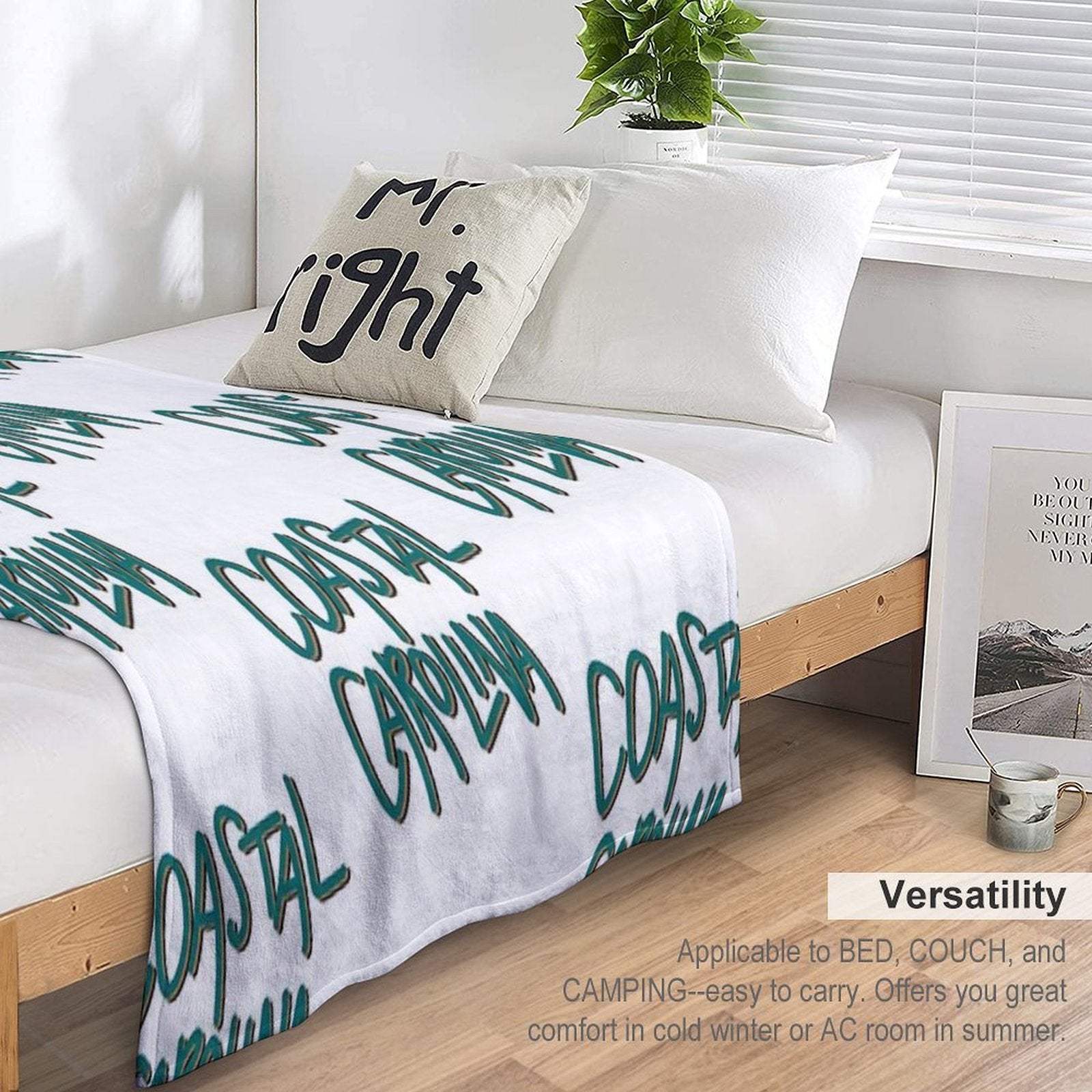 Coastal Carolina Comfort Throw Blanket