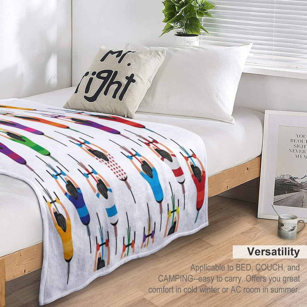 Cycling Squad Shrink-resistant Throw Blanket