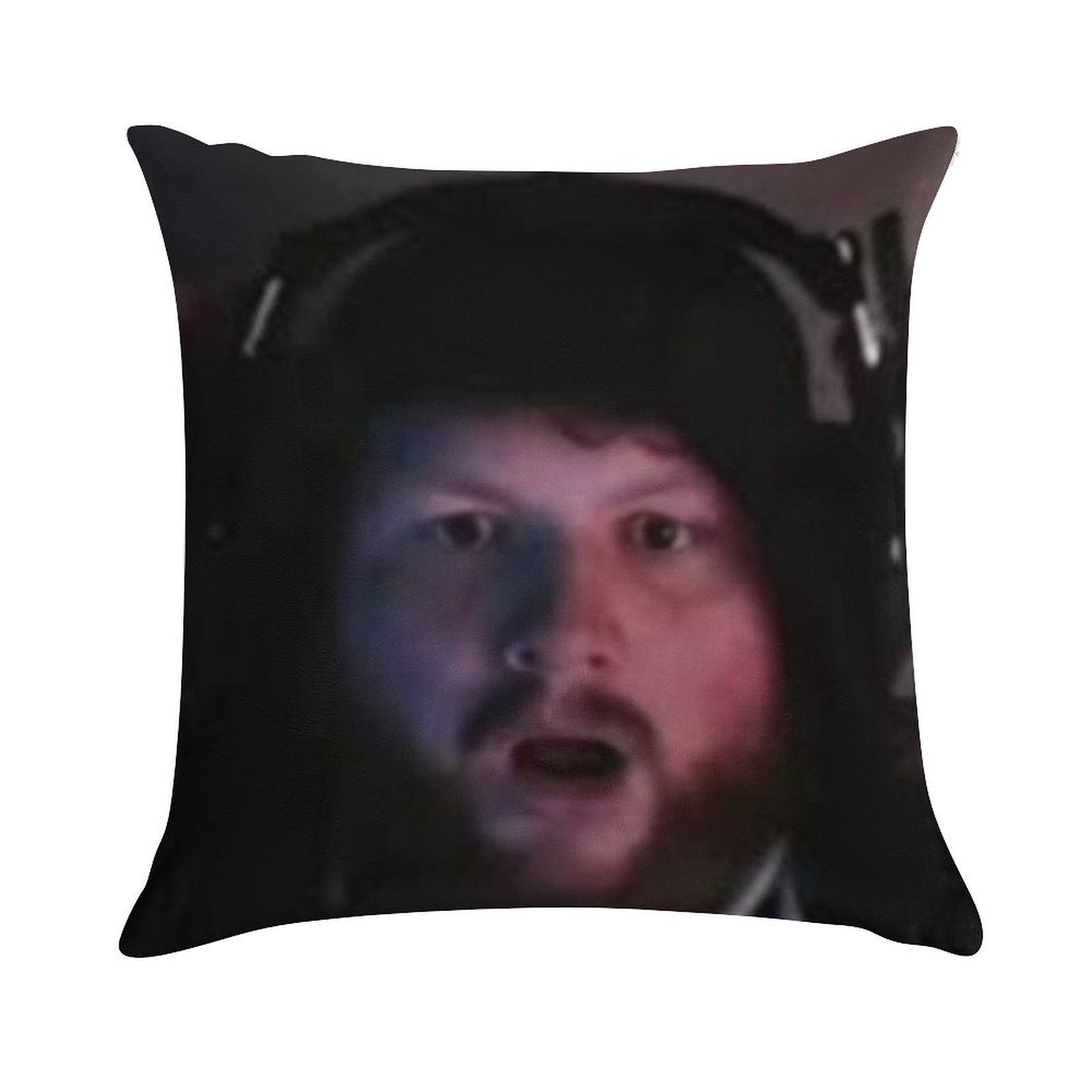 Caseoh Soft Skin-Friendly Throw Pillow