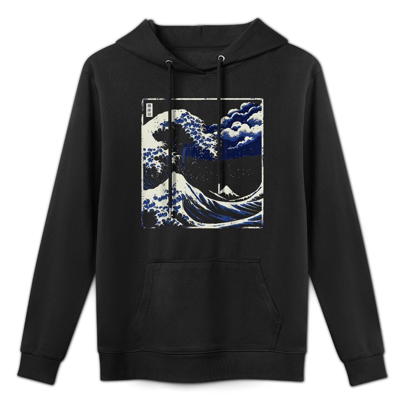 Japanese Great Wave Off Kanagawa Ukiyo-e Art Men Women Kids Moisture-Wicking Hoodie