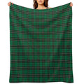 Clan MacLean Hunting Tartan All-season Throw Blanket