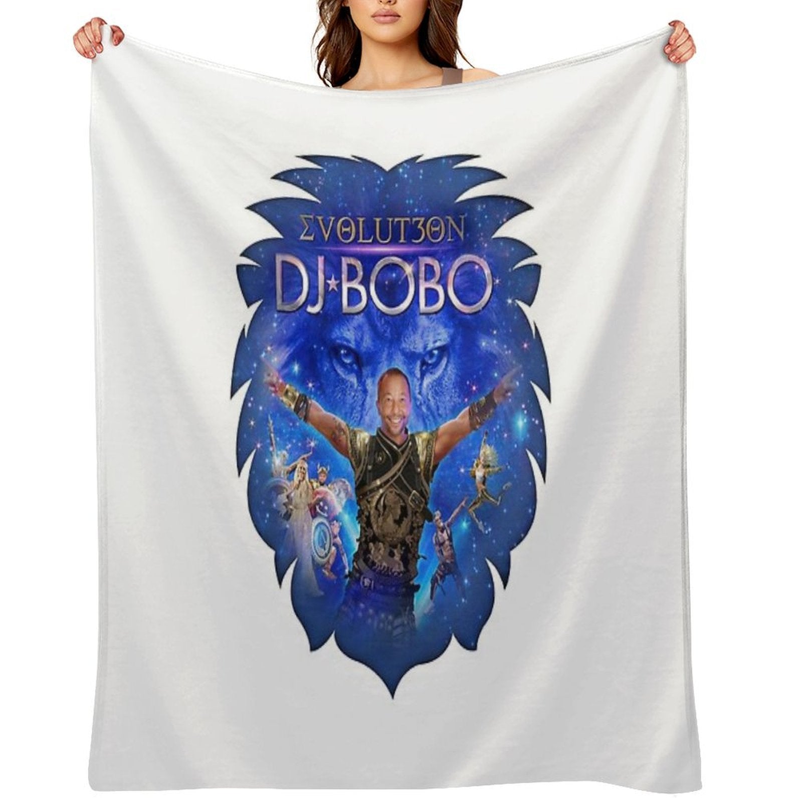 DJ BOBO EVOLUT30N TOUR Multi-functional Throw Blanket