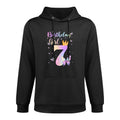 Birthday Girl 7 Year Old Butterfly Theme Party 7th Bday Kids All-Day Comfort Hoodie