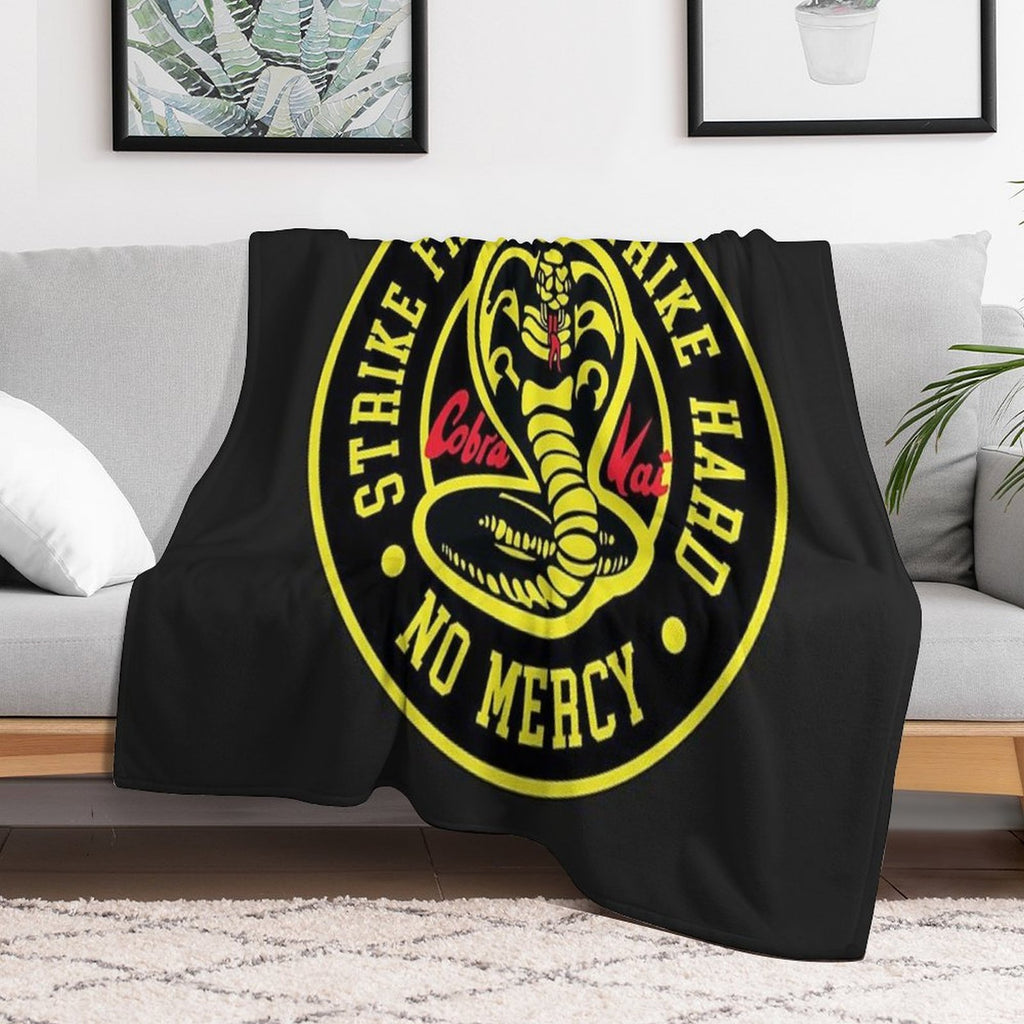 Cobra Kai Wrinkle-free Throw Blanket