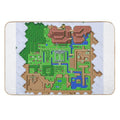LttP World Map  Easy Maintenance Bath Mat