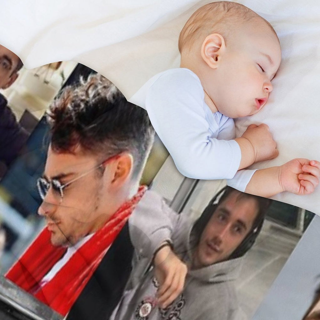 Charles Leclerc Picture Collage Premium Throw Blanket
