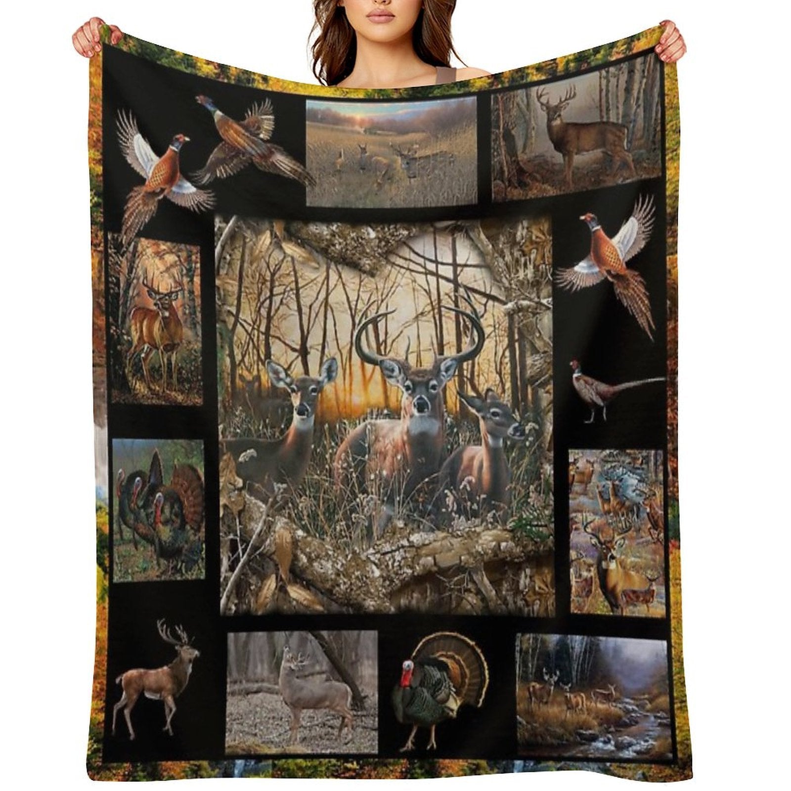 Hunting Love To Hunt Blanket Quick-dry Throw Blanket