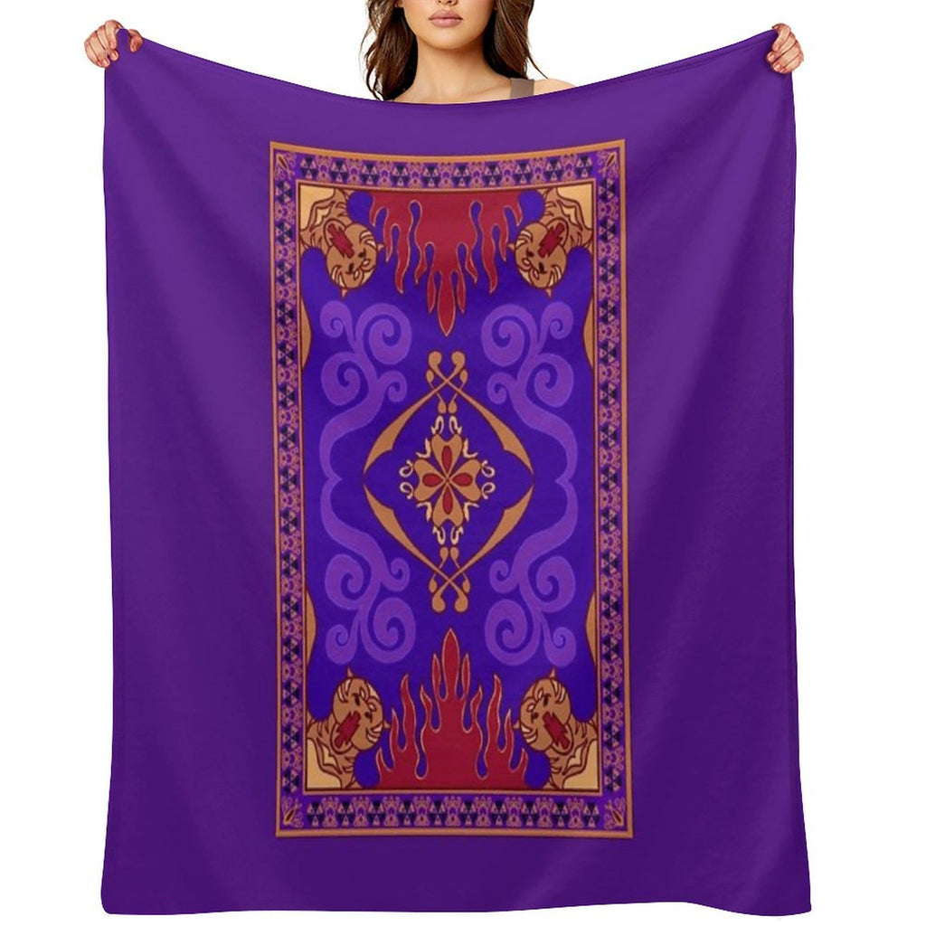 Aladdin 1992 Magic Carpet Multi-functional Throw Blanket
