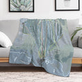 Bretton Woods Resort Trail Map Anti-pilling Throw Blanket