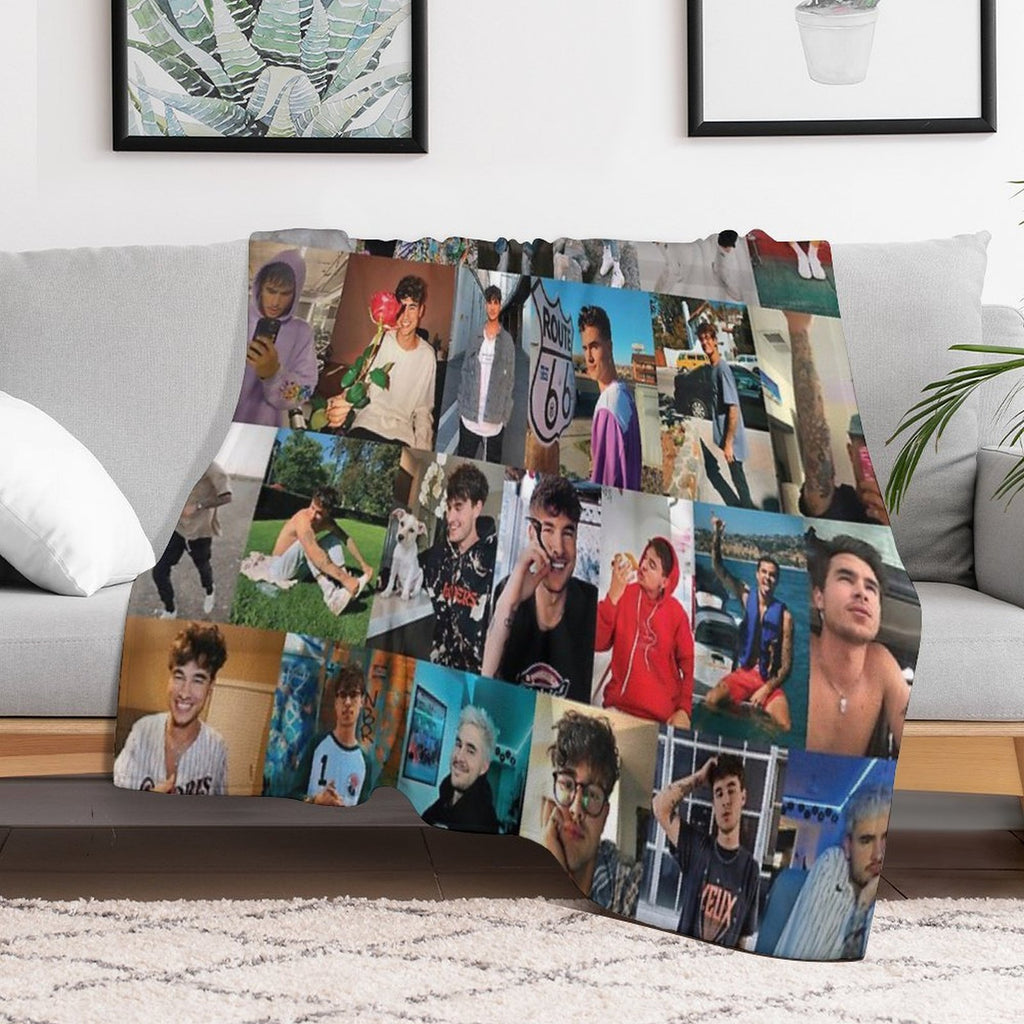 Kian Lawley Multi-functional Throw Blanket