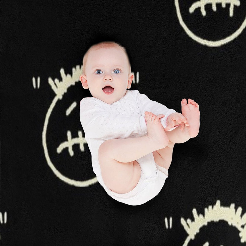 Cactus Jack Logo Sustainable Throw Blanket